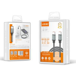 کابل شارژ سریع LDNIO LC441C مناسب گوشی و دستگاه های USB-C